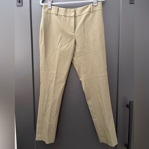 Chaus Women's Straight Leg Pants in Olive Green